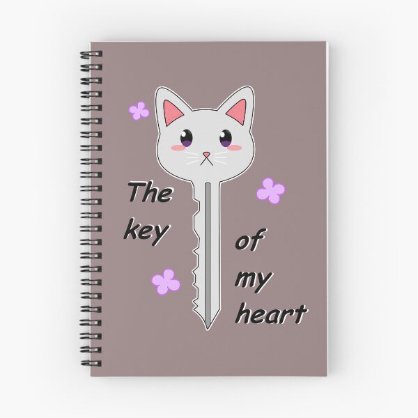Item preview, The key of my heart  designed and sold by Natsukittyart.