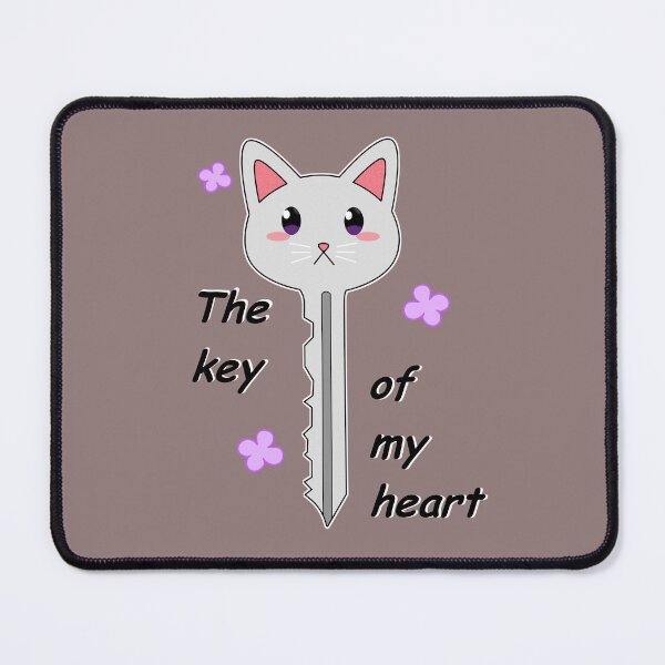 Item preview, The key of my heart  designed and sold by Natsukittyart.