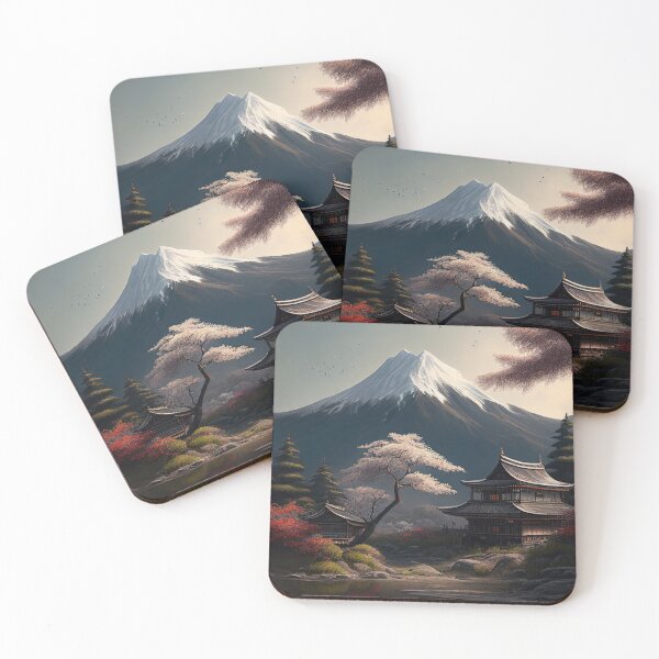 Item preview, Japanese Landscape designed and sold by ScenicSerenity.