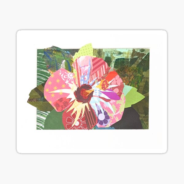 Item preview, Pop-out Hibiscus Collage designed and sold by SXTNart.