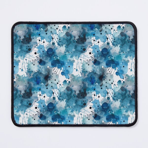 Item preview, Blue watercolor splatter designed and sold by Megsentric.