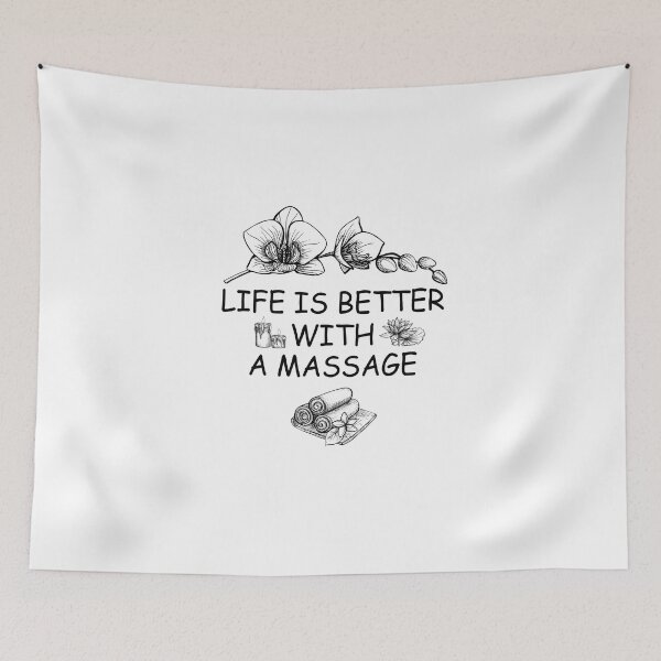 Item preview, Life Is Better With A Massage designed and sold by Simo200.