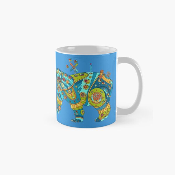 Polar Bear, cool art from the AlphaPod Collection Classic Mug