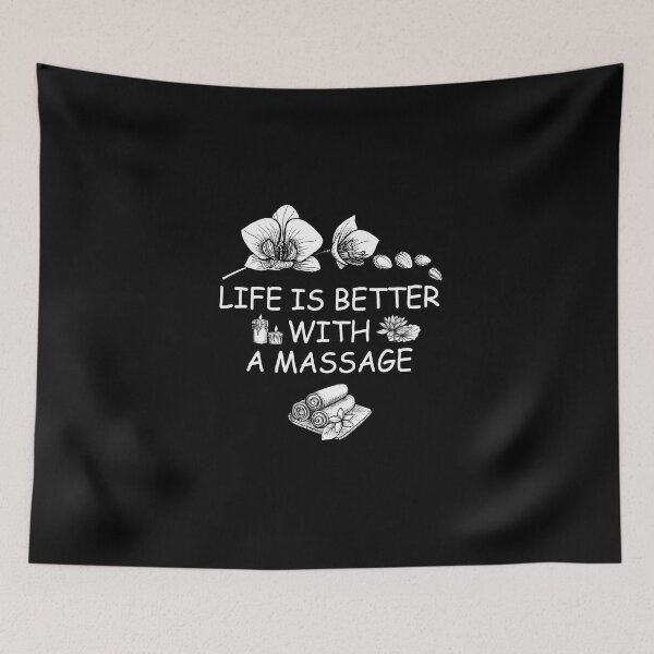 Item preview, Life Is Better With A Massage designed and sold by Simo200.