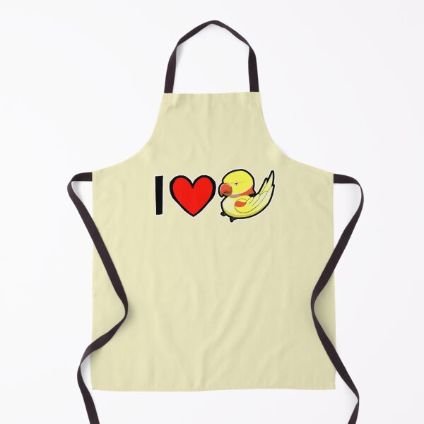 Item preview, Fun, exotic and Cute Yellow Alexandrine Parrots designed and sold by DynieKid.