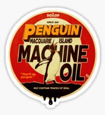 The Dollop - Penguin Oil Sticker