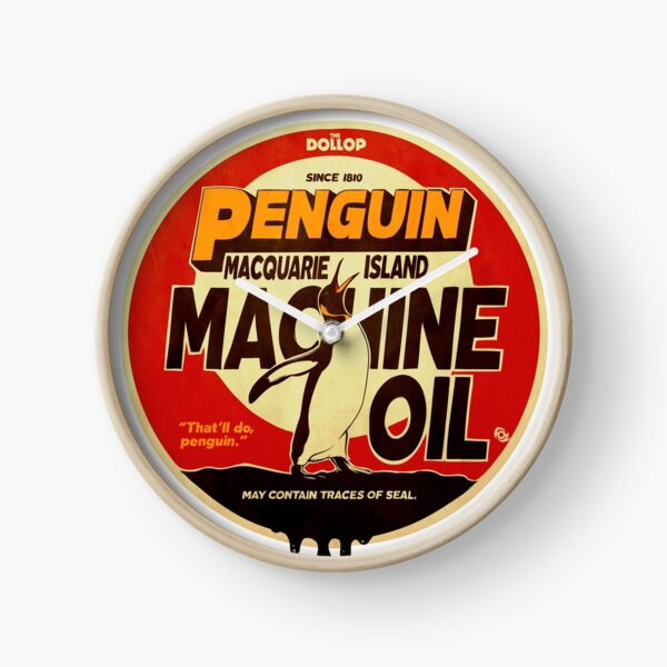 The Dollop - Penguin Oil Clock