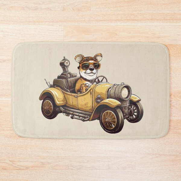 Item preview, Dog driving a car designed and sold by IraPanyukova.