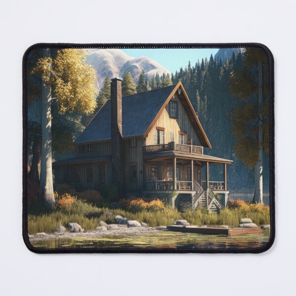 Item preview, Lake House Scenery designed and sold by ScenicSerenity.