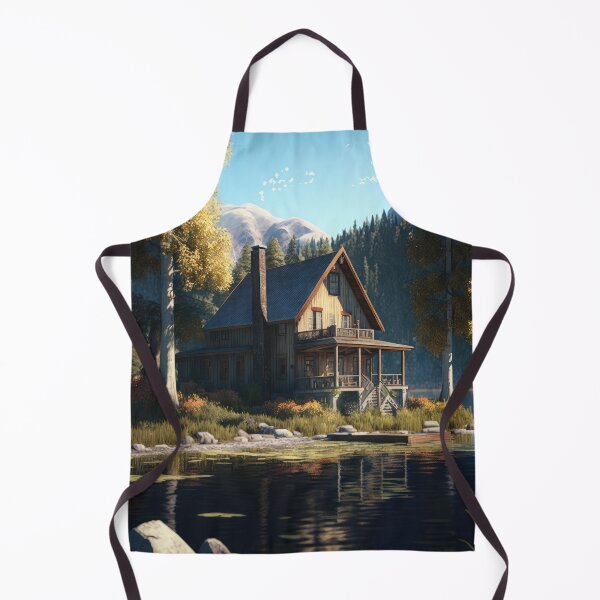 Item preview, Lake House Scenery designed and sold by ScenicSerenity.
