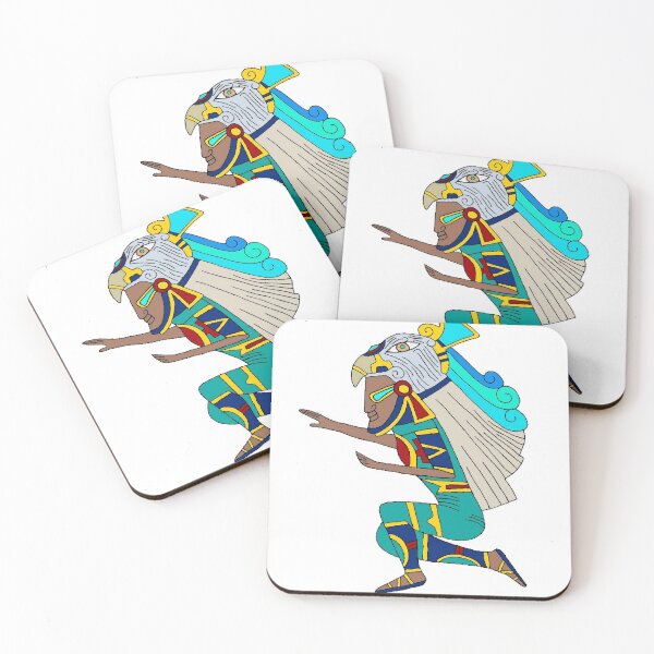 Item preview, aztec eagle warrior designed and sold by gatojavier.