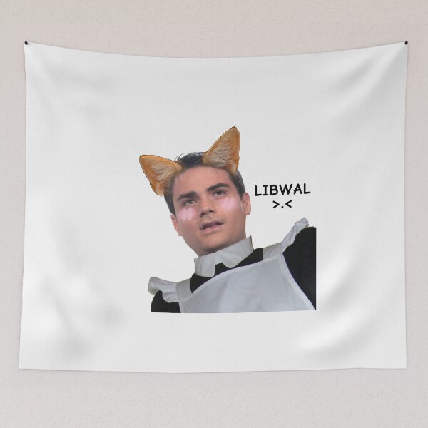 Item preview, catboy maid femboy ben shapiro designed and sold by paintedpicayune.