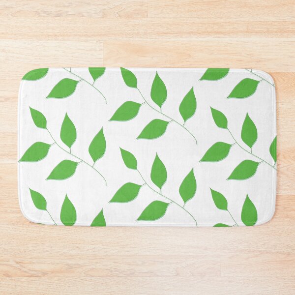 Item preview, Leaf Green Leaf Design Pattern designed and sold by burbankdesigns.