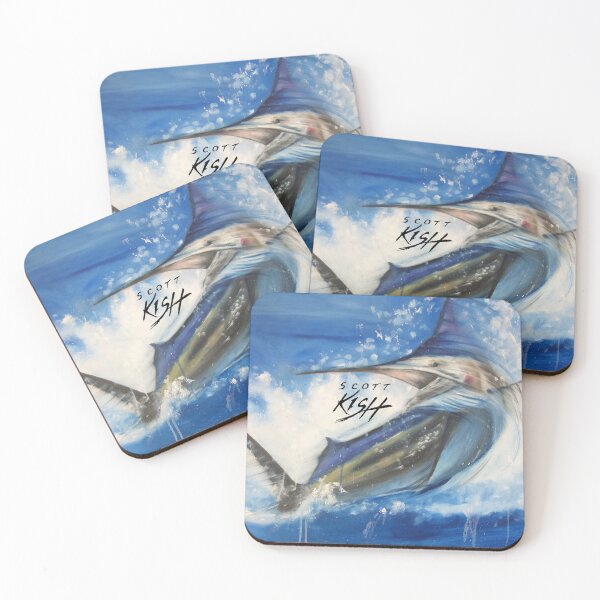 Item preview, Blue Marlin Painting by Scott Kish designed and sold by Scott Kish.