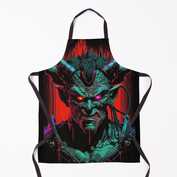 Item preview, 80s Retro Wave Cyber Demon designed and sold by RESToRAPTOR.