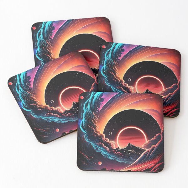 Item preview, Synthwave Retro Wave Galaxy designed and sold by RESToRAPTOR.