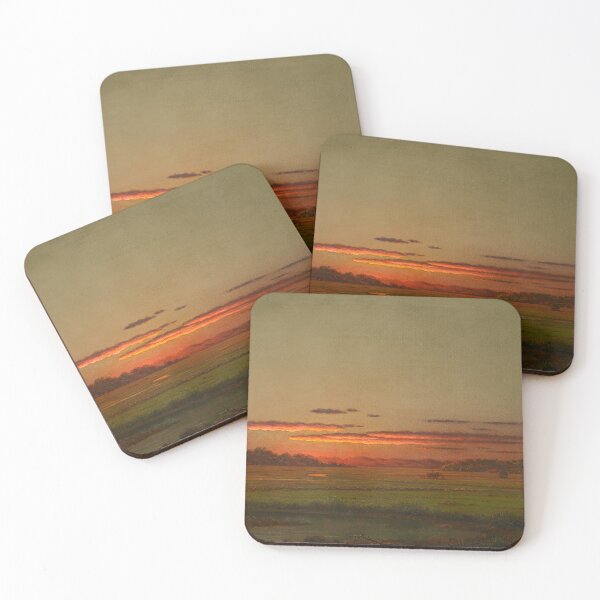 Item preview, Painted Sunset Vintage Artwork Oil Painting  designed and sold by RoguePixel.