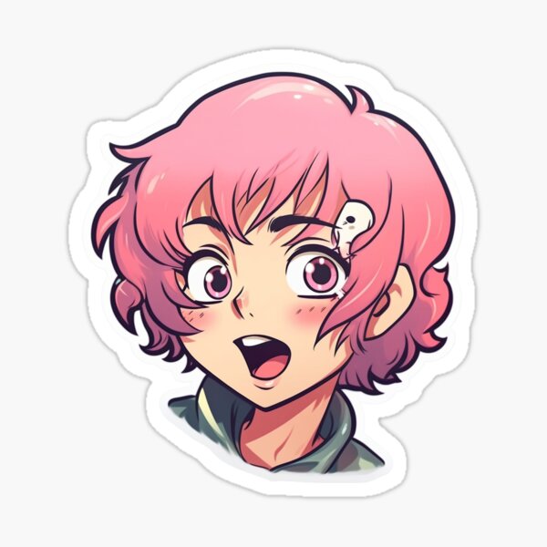 Pretends To Be Shocked Sticker for Sale by MarkMySign