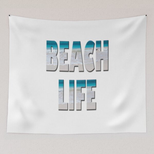Item preview, Beach Life Typography designed and sold by janusa.