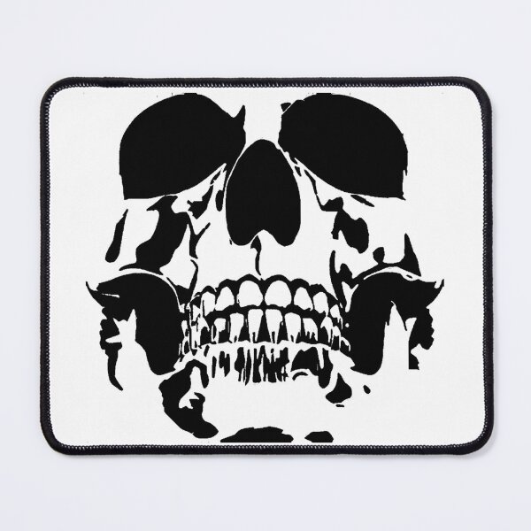 Item preview, skull 01 black and white designed and sold by adiel14.