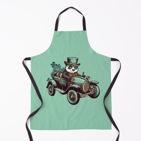 Item preview, Panda driving a car designed and sold by IraPanyukova.