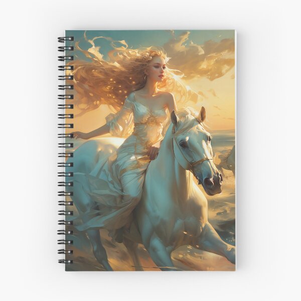 Item preview, A beautiful girl and stallion designed and sold by AestheticsArt81.