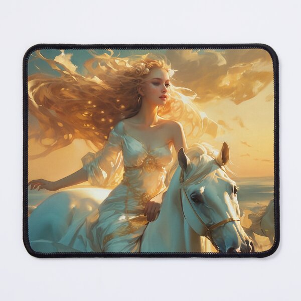 Item preview, A beautiful girl and stallion designed and sold by AestheticsArt81.