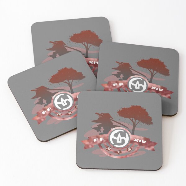 Item preview, FFXIV Samurai - Midare Setsugekka (Dark Red & White) designed and sold by Hyulia.