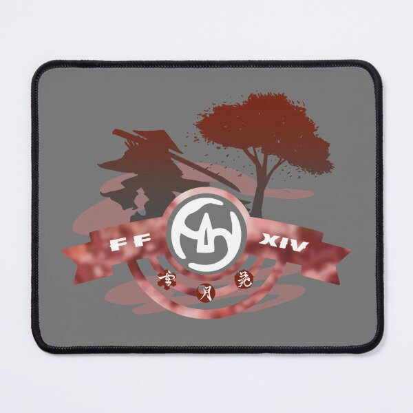 Item preview, FFXIV Samurai - Midare Setsugekka (Dark Red & White) designed and sold by Hyulia.