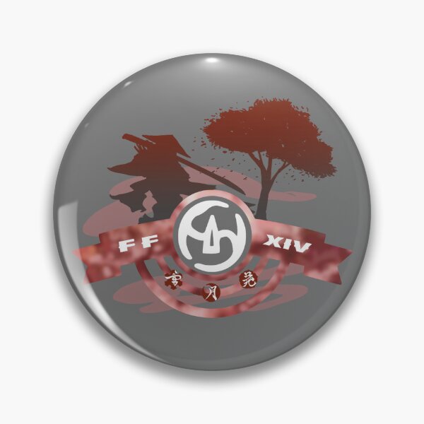Item preview, FFXIV Samurai - Midare Setsugekka (Dark Red & White) designed and sold by Hyulia.