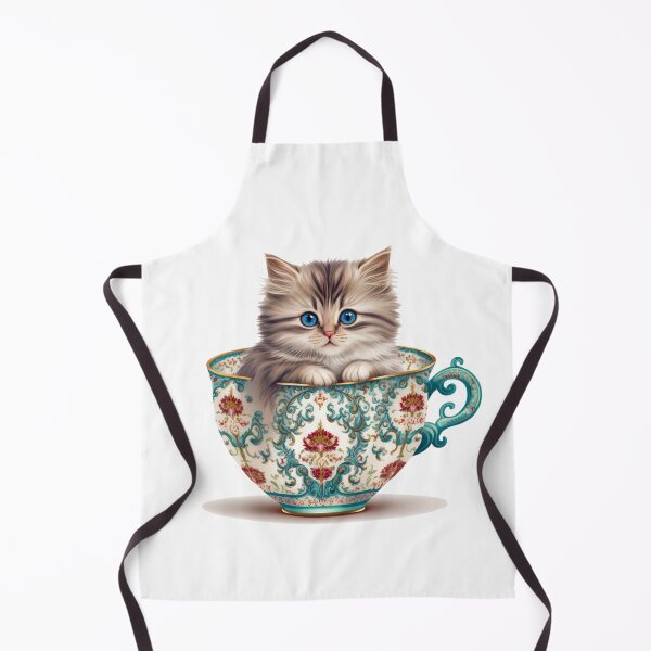Item preview, Kitten in Royal Cup designed and sold by ImaginePrintsHQ.