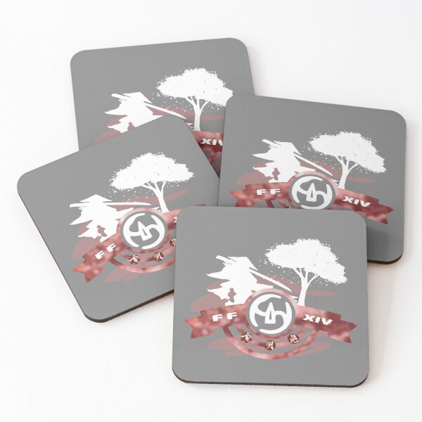 Item preview, FFXIV Samurai - Midare Setsugekka (Red & White) designed and sold by Hyulia.