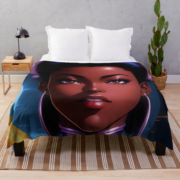 Item preview, Liberty | Black Anime Girl designed and sold by blackanimemecca.