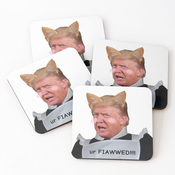 Item preview, catboy maid femboy donald trump designed and sold by paintedpicayune.