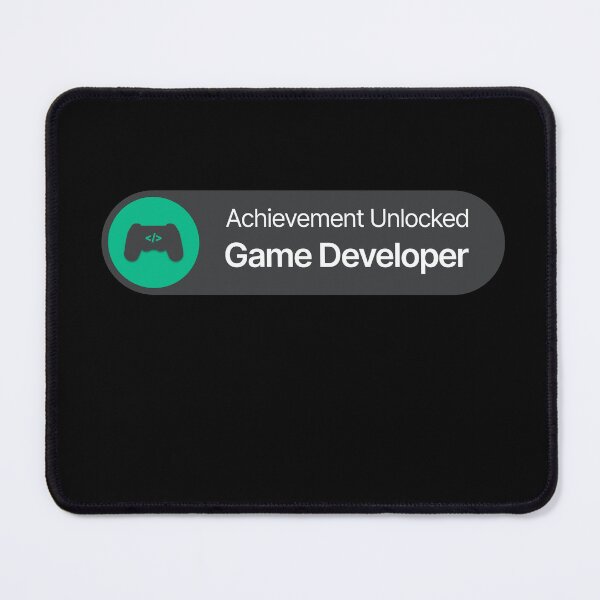 Item preview, Achievement unlocked: Game Developer designed and sold by humansofgamedev.