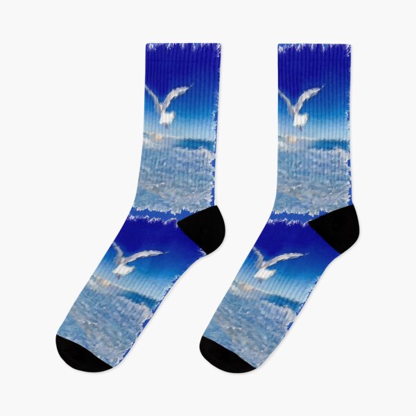 Item preview, Seagull Flies Over Ocean designed and sold by kristalcurt.