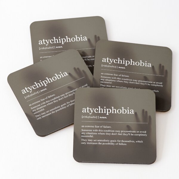 Item preview, atychiphobia Definition Dictionary an extreme fear of failure designed and sold by MouadbStore.