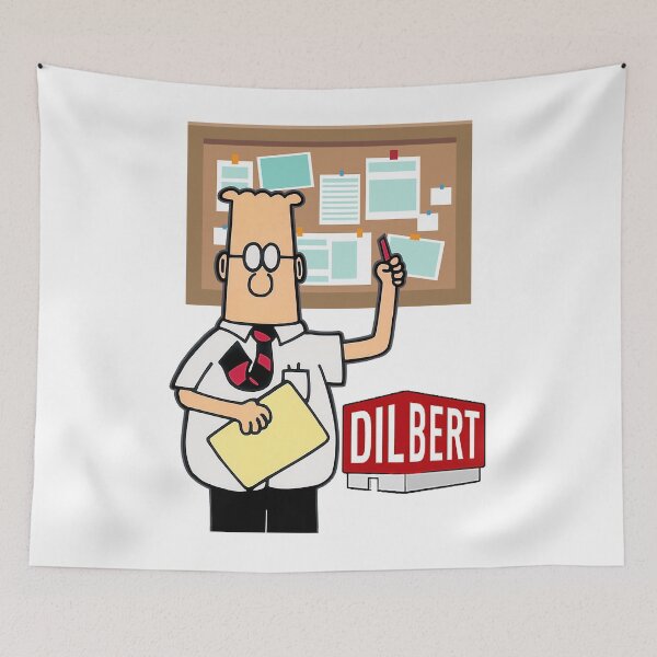 Item preview, Dilbert Comic Strip designed and sold by drewfitzgeral.