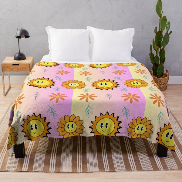 Item preview, Sunflower and sun seamless pattern designed and sold by Jsamdesigns.