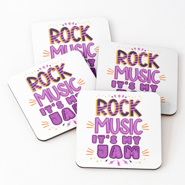 Item preview, Rock Music It's My Jam Is A Fun Graphic Design designed and sold by Willow65625.