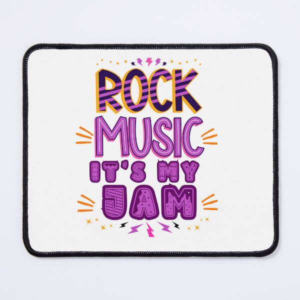 Item preview, Rock Music It's My Jam Is A Fun Graphic Design designed and sold by Willow65625.