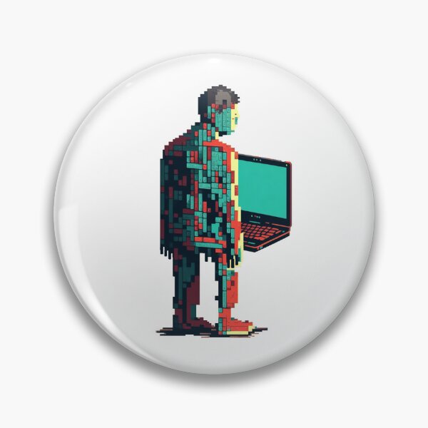 Item preview, Programmer with blue screen designed and sold by natthaaekf.