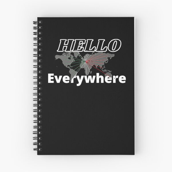 Item preview, Hello Everywhere designed and sold by Faelee.