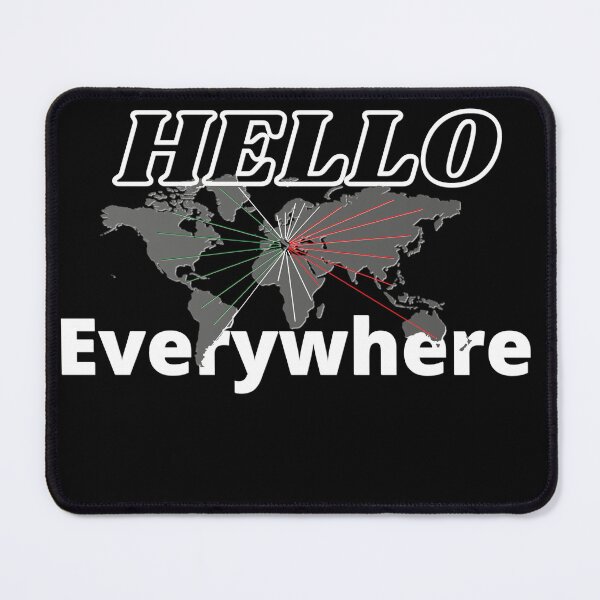 Item preview, Hello Everywhere designed and sold by Faelee.