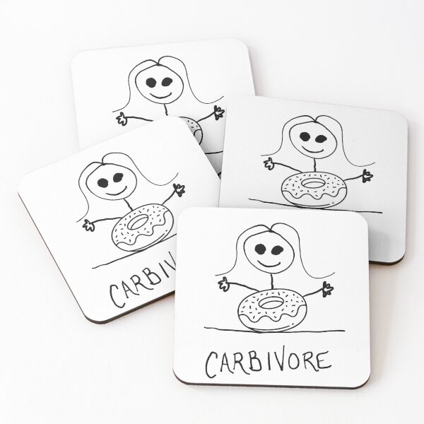 Item preview, Carbivore Fan, Donut Lover, Carboholic  designed and sold by AlwaysMelanie68.