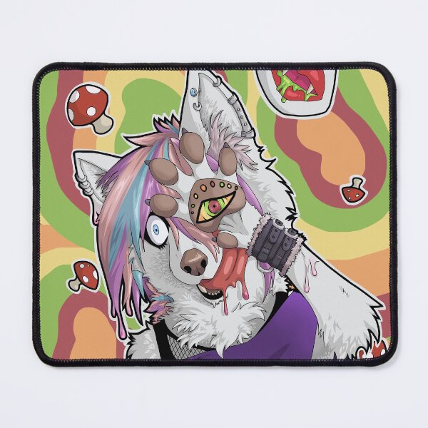 Item preview, Tripping wolf - psychedelic B/G designed and sold by Kaiyatal.