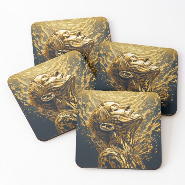 Item preview, Woman in Liquid Gold designed and sold by frogg136.