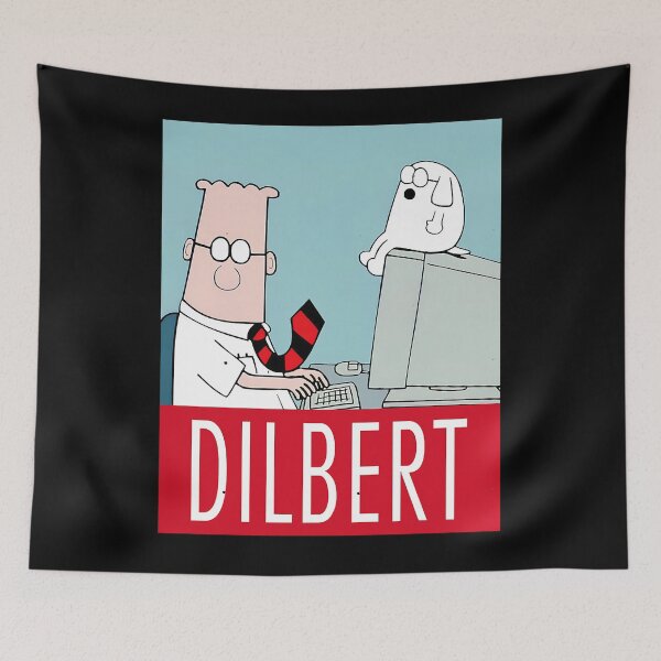 Item preview, Dilbert Aesthetic Art With Text designed and sold by rexcrai.