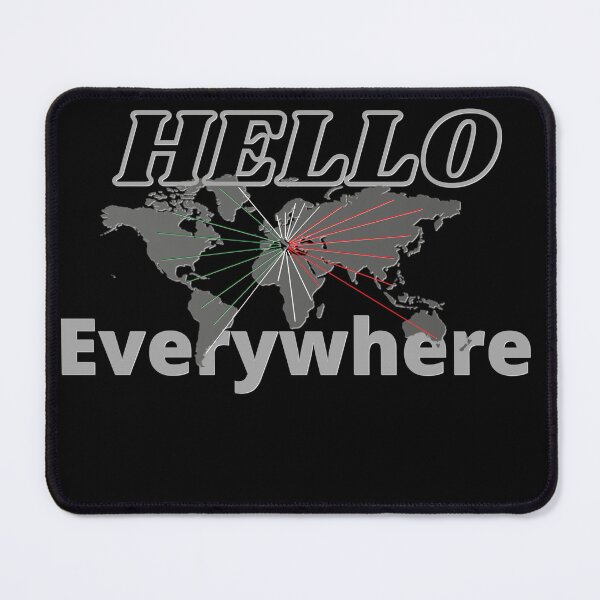 Item preview, Hello Everywhere designed and sold by Faelee.