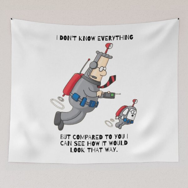 Item preview, Dilbert I Don_t Know Everything  designed and sold by rexcrai.